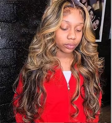 Deep Long Body Ombre Waves Human Hair, 180% Density: